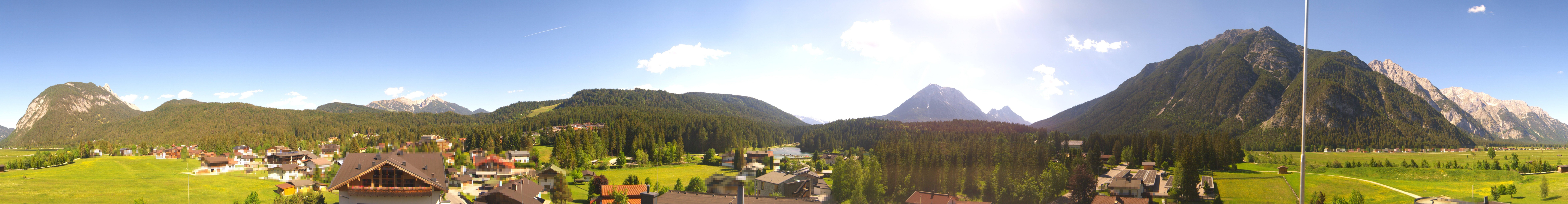 Archived image Webcam Leutasch Panorama