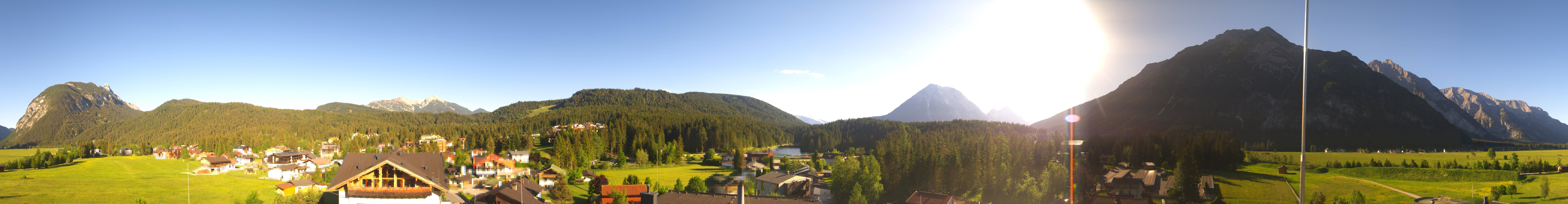 Archiv Foto Webcam Rundblick Leutasch