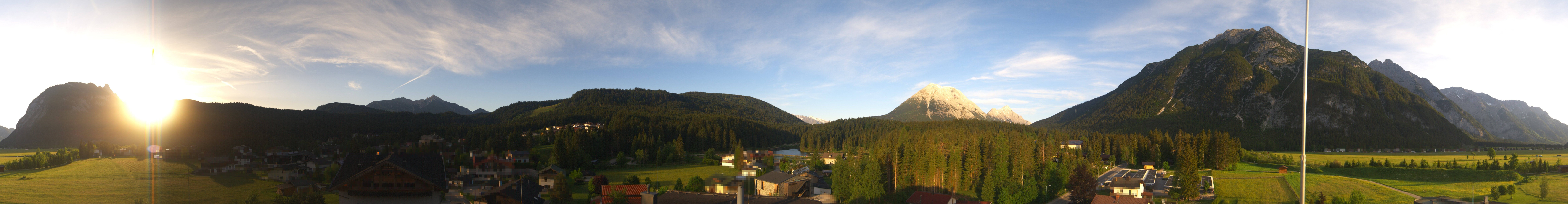 Archiv Foto Webcam Rundblick Leutasch