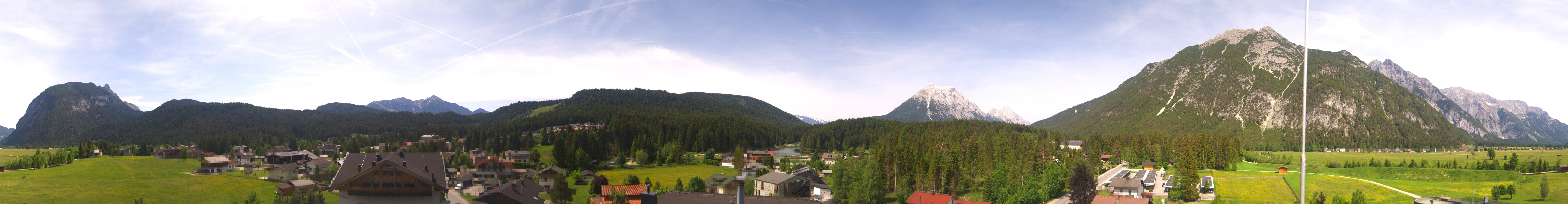 Archiv Foto Webcam Rundblick Leutasch