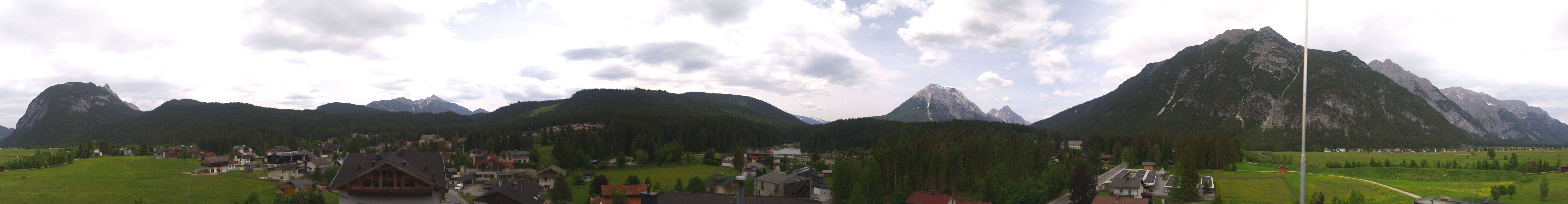 Archiv Foto Webcam Rundblick Leutasch