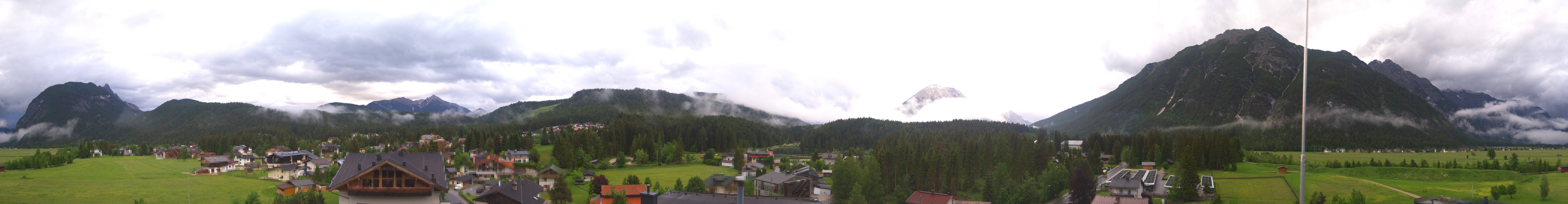 Archiv Foto Webcam Rundblick Leutasch