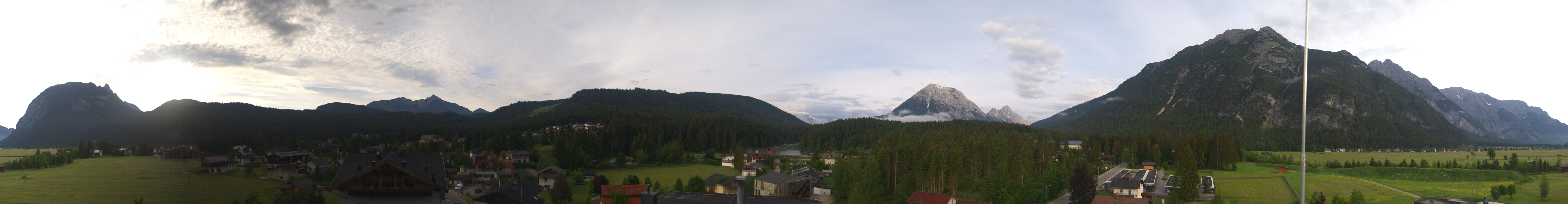 Archiv Foto Webcam Rundblick Leutasch