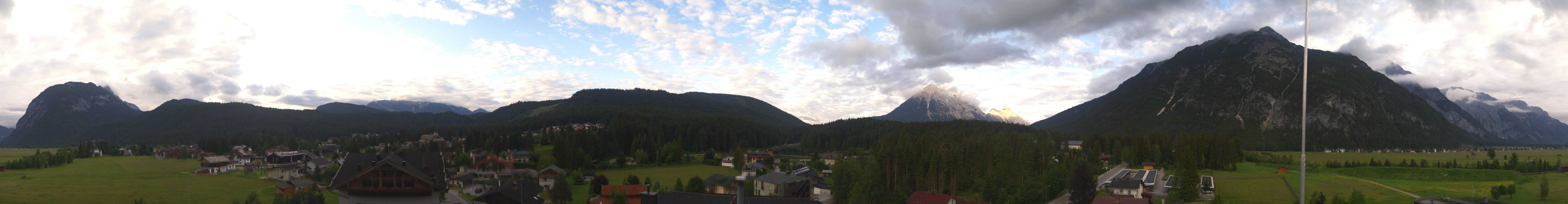 Archiv Foto Webcam Rundblick Leutasch