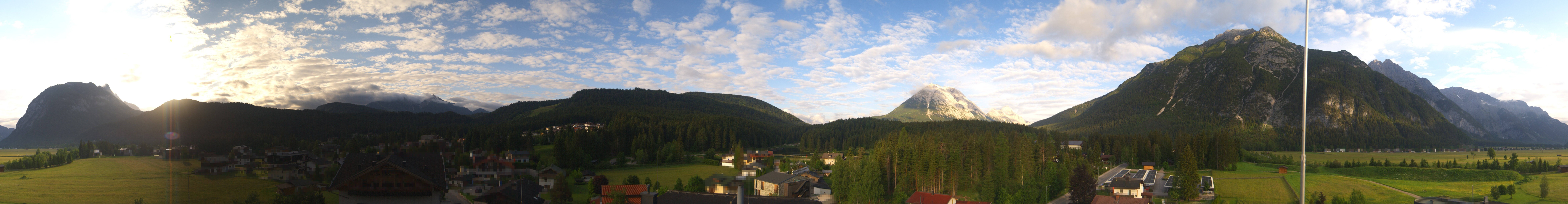 Archiv Foto Webcam Rundblick Leutasch