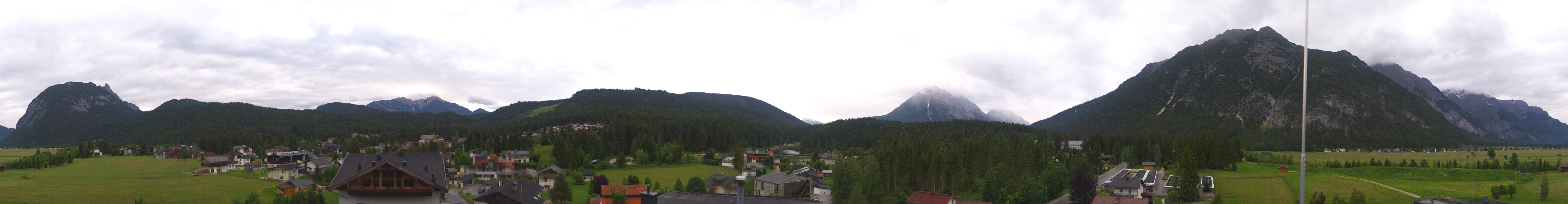 Archiv Foto Webcam Rundblick Leutasch
