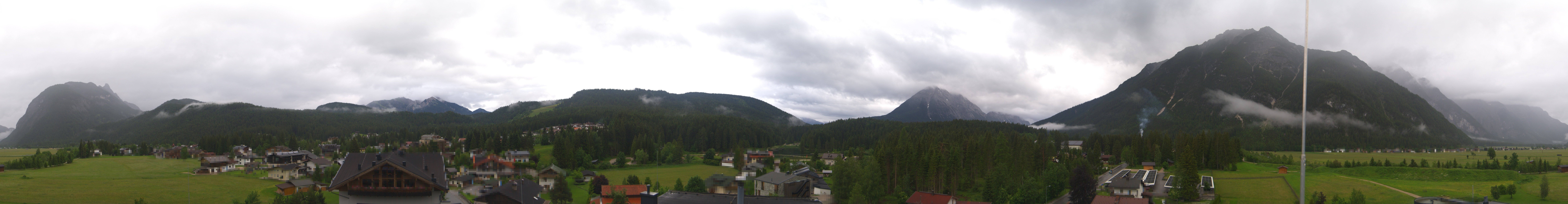 Archiv Foto Webcam Rundblick Leutasch