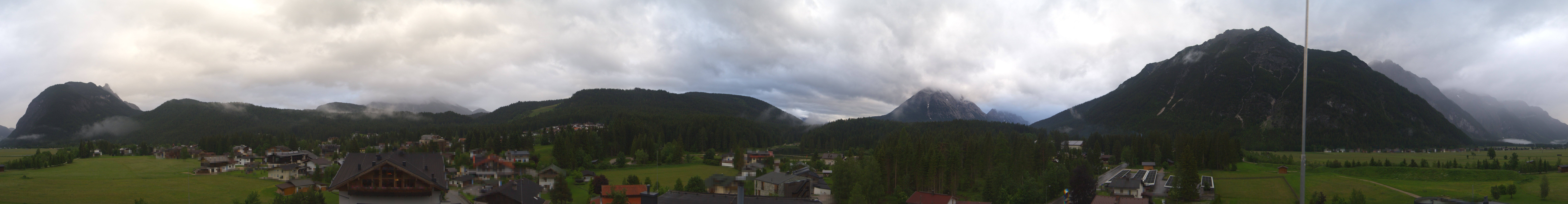 Archiv Foto Webcam Rundblick Leutasch