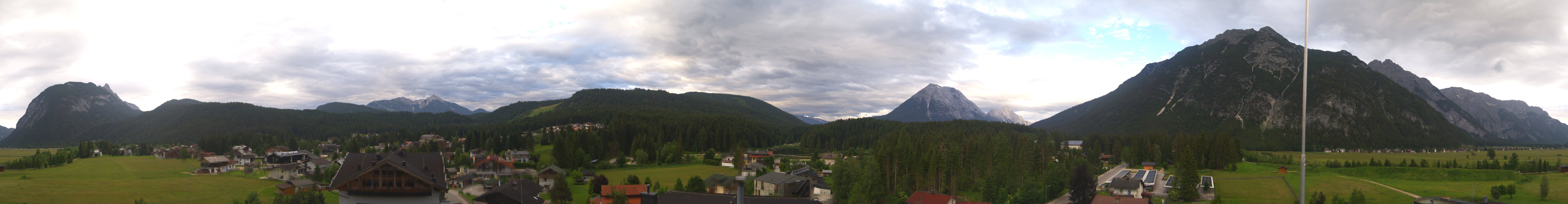 Archiv Foto Webcam Rundblick Leutasch