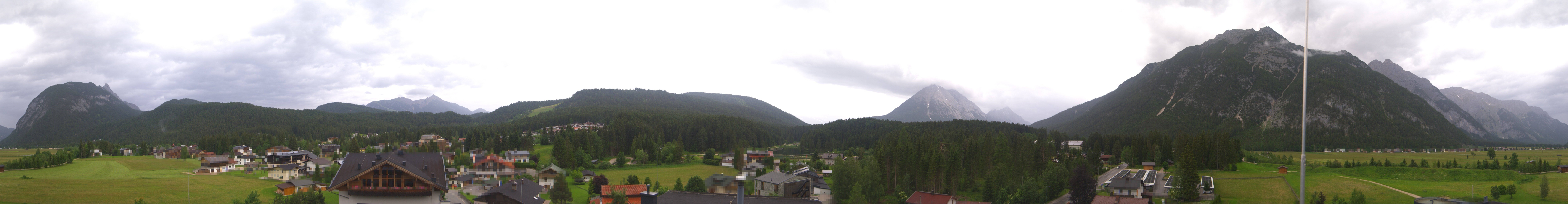Archiv Foto Webcam Rundblick Leutasch