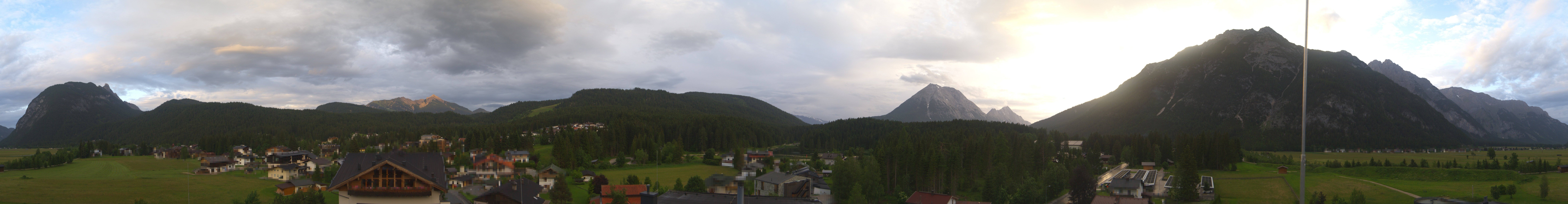 Archiv Foto Webcam Rundblick Leutasch