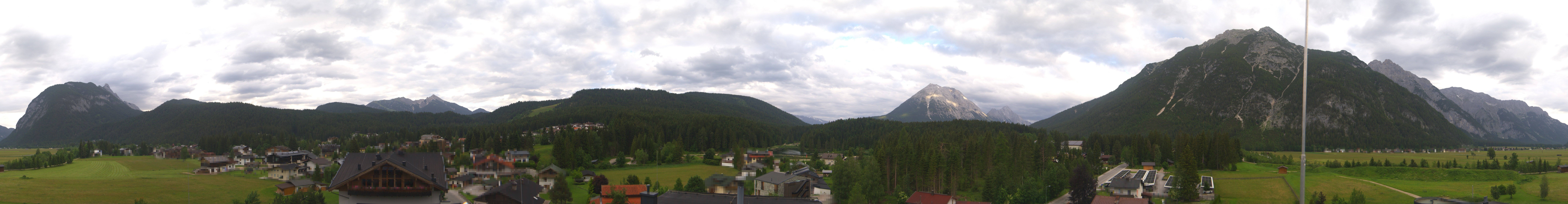 Archiv Foto Webcam Rundblick Leutasch