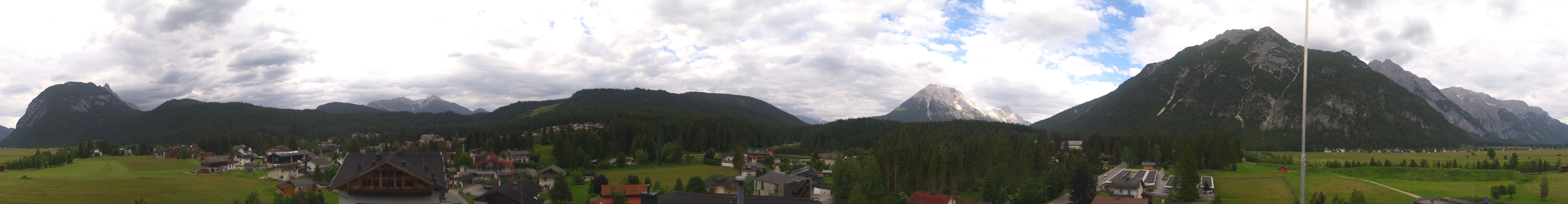 Archiv Foto Webcam Rundblick Leutasch