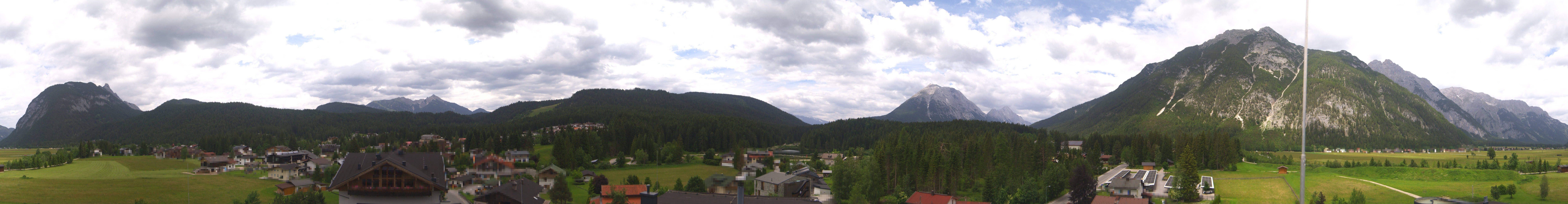 Archiv Foto Webcam Rundblick Leutasch
