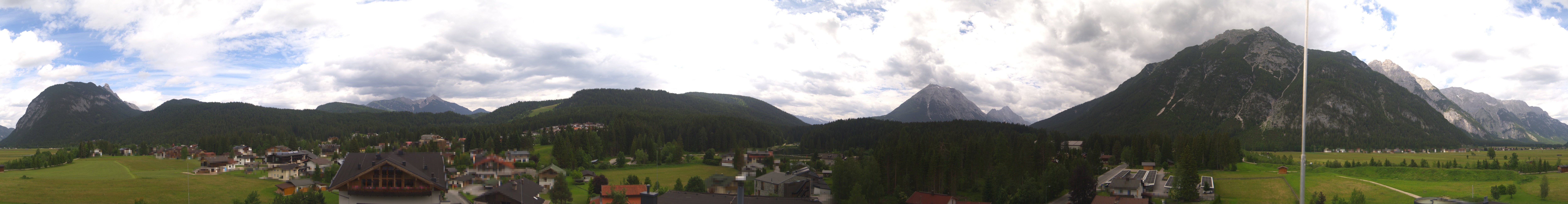 Archiv Foto Webcam Rundblick Leutasch