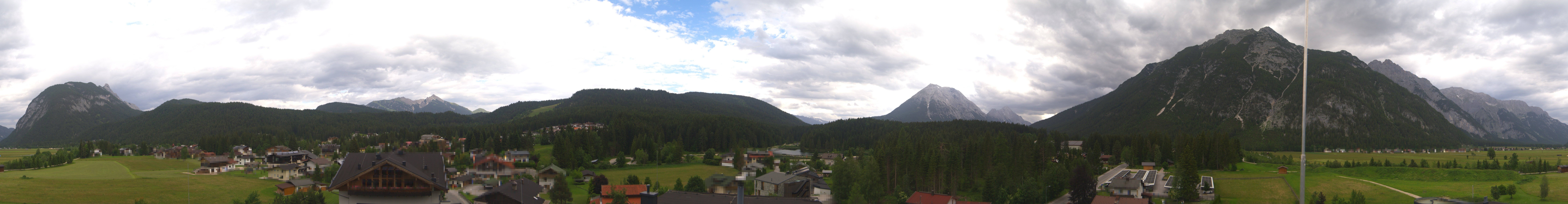 Archiv Foto Webcam Rundblick Leutasch