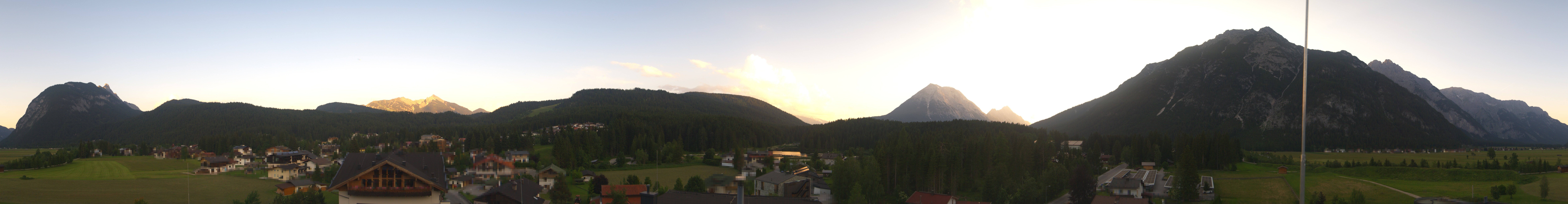 Archiv Foto Webcam Rundblick Leutasch