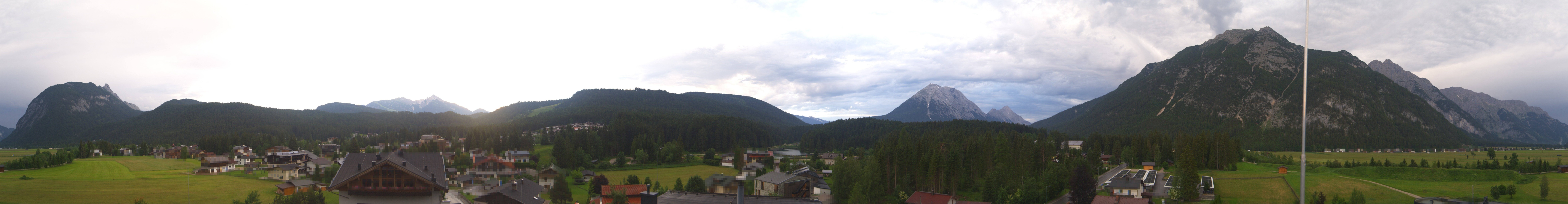 Archiv Foto Webcam Rundblick Leutasch