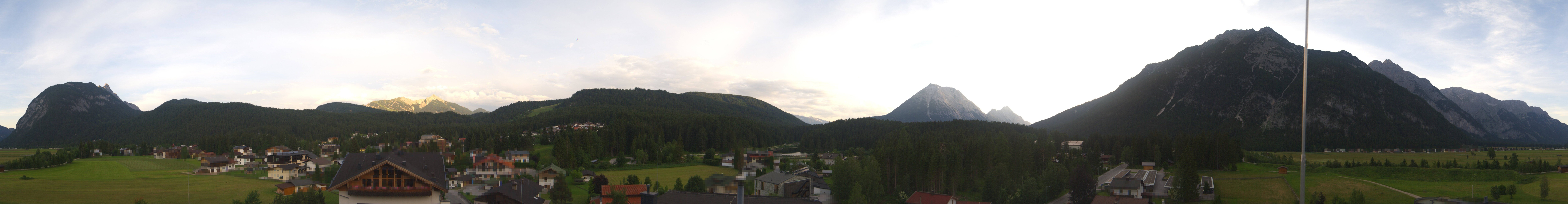 Archiv Foto Webcam Rundblick Leutasch