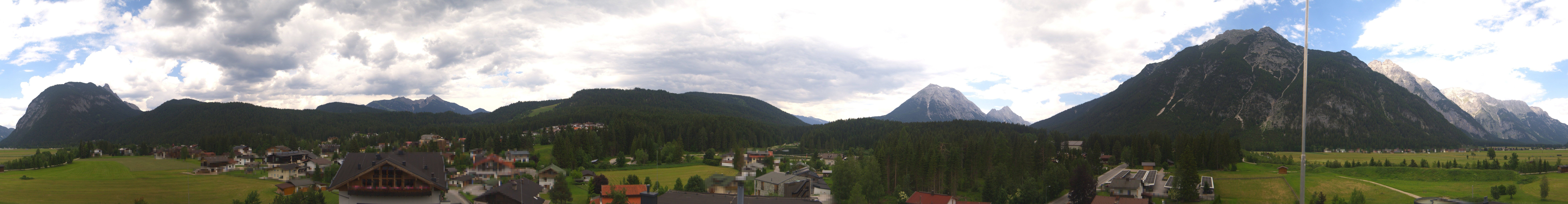 Archiv Foto Webcam Rundblick Leutasch