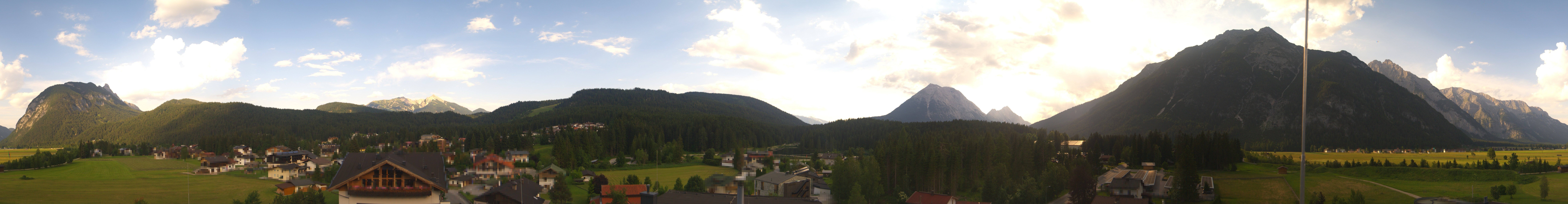 Archiv Foto Webcam Rundblick Leutasch