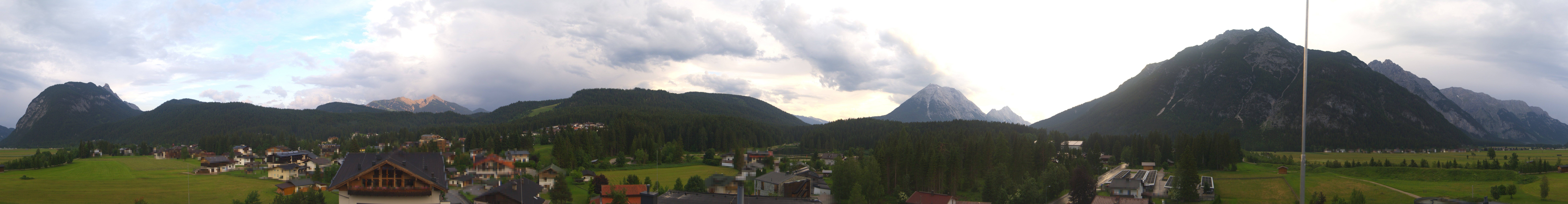 Archiv Foto Webcam Rundblick Leutasch