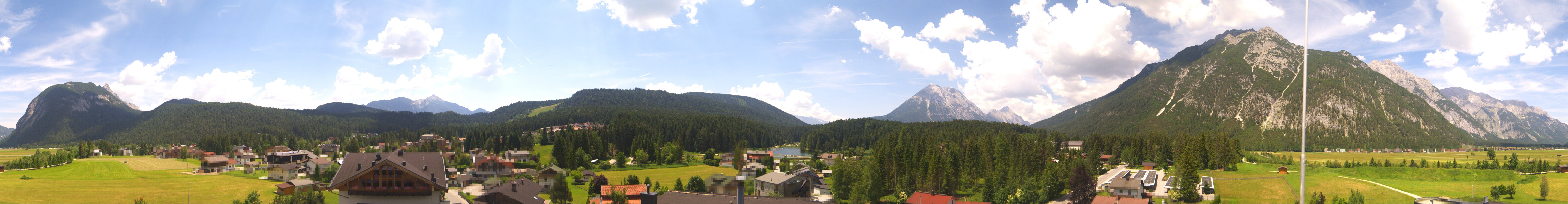 Archiv Foto Webcam Rundblick Leutasch