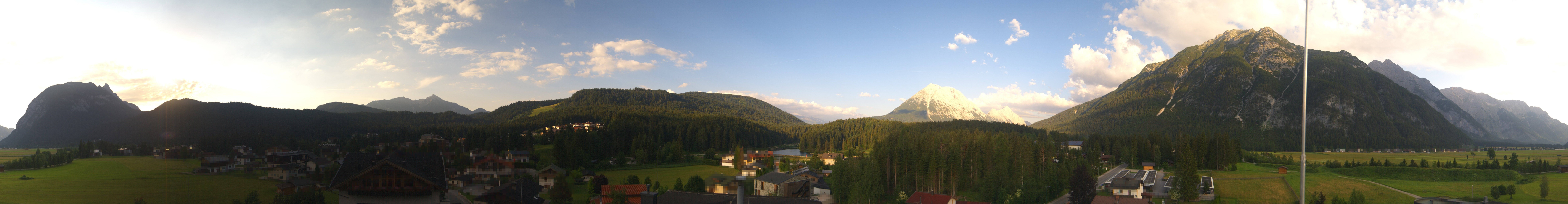 Archiv Foto Webcam Rundblick Leutasch