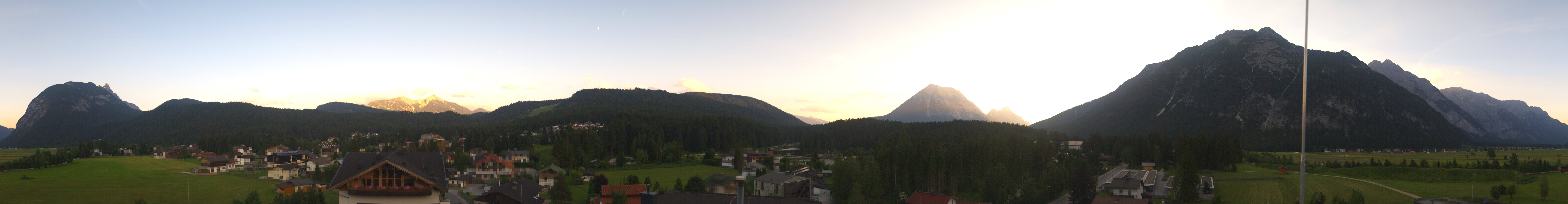 Archiv Foto Webcam Rundblick Leutasch