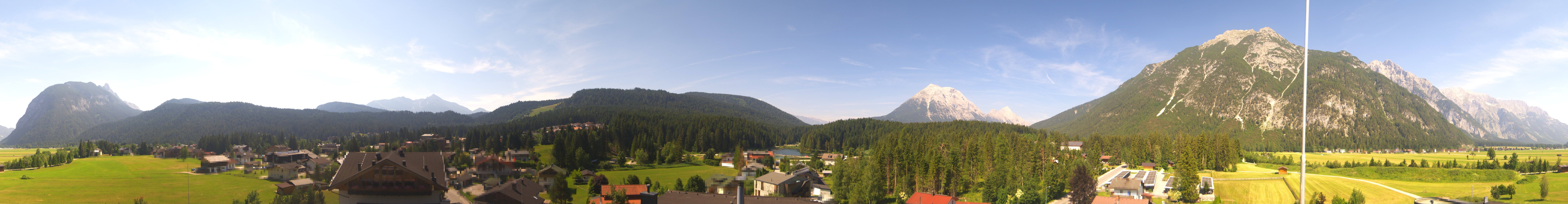 Archiv Foto Webcam Rundblick Leutasch