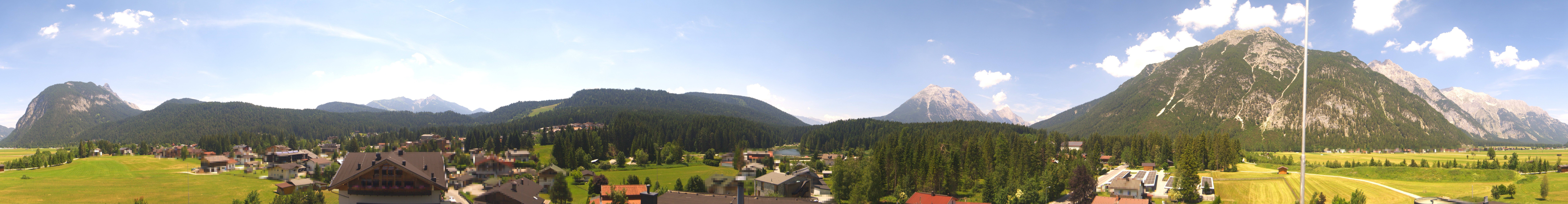 Archived image Webcam Leutasch Panorama