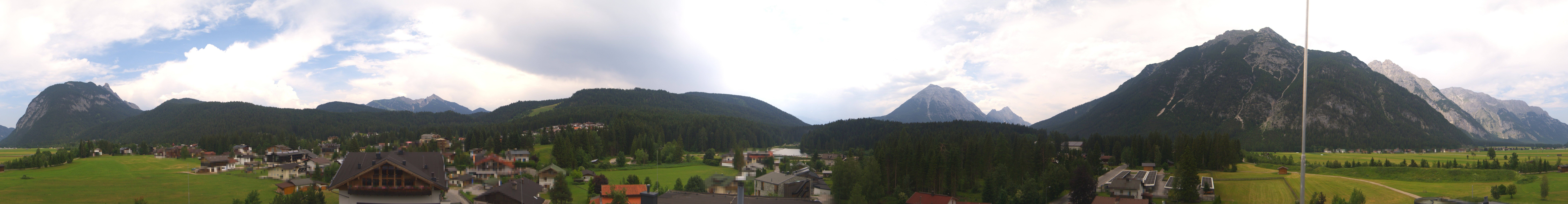 Archiv Foto Webcam Rundblick Leutasch