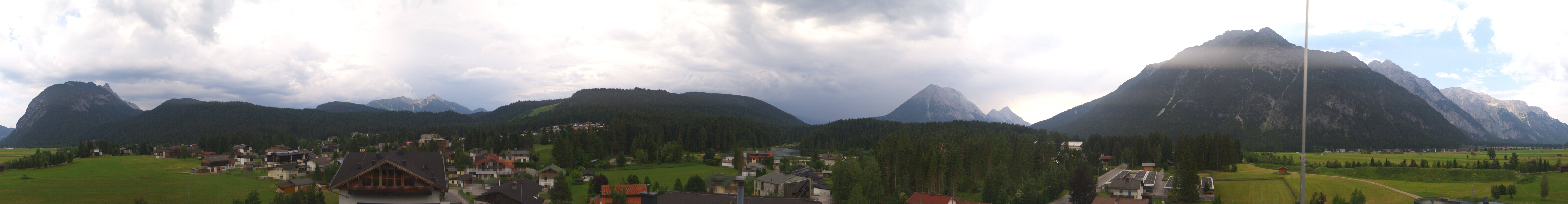 Archiv Foto Webcam Rundblick Leutasch