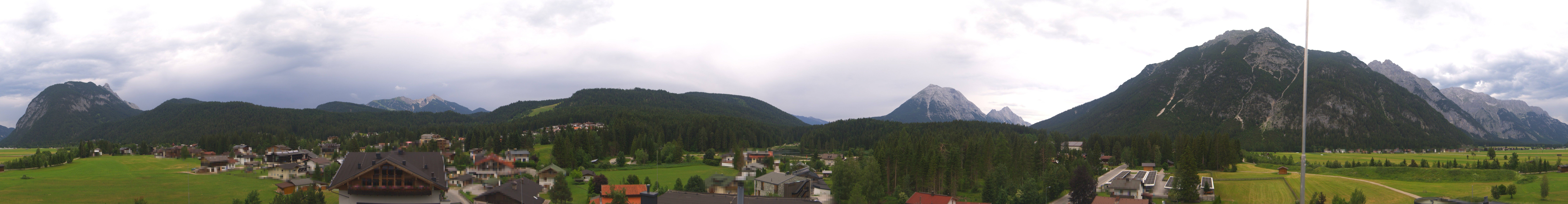Archiv Foto Webcam Rundblick Leutasch