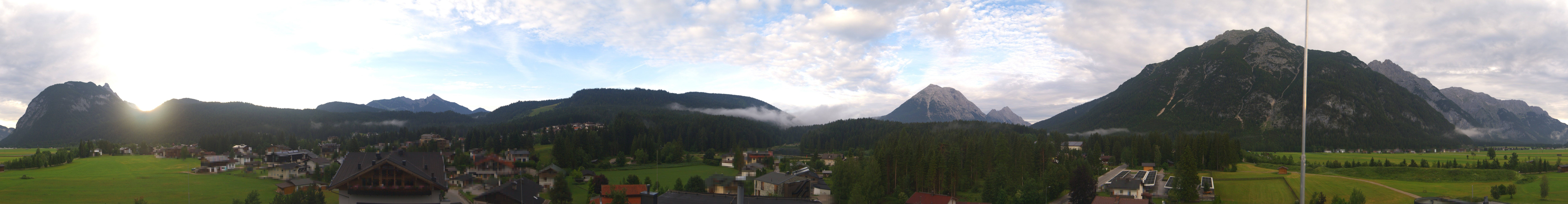 Archiv Foto Webcam Rundblick Leutasch