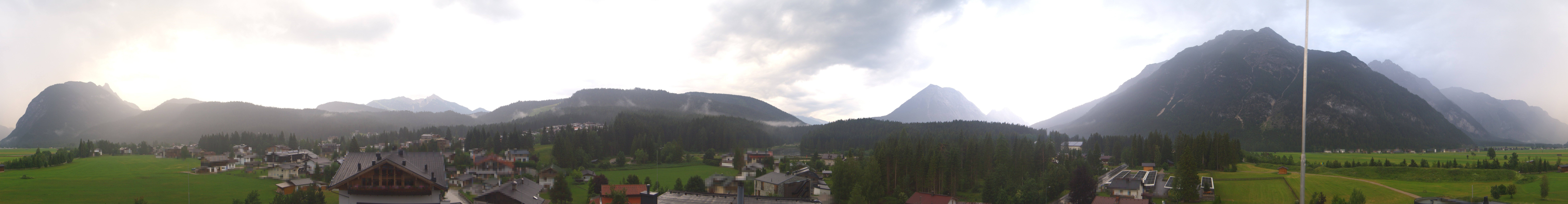 Archived image Webcam Leutasch Panorama