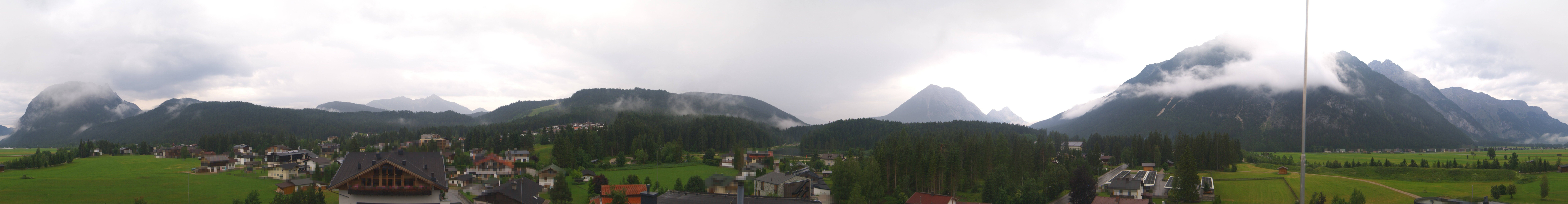 Archived image Webcam Leutasch Panorama