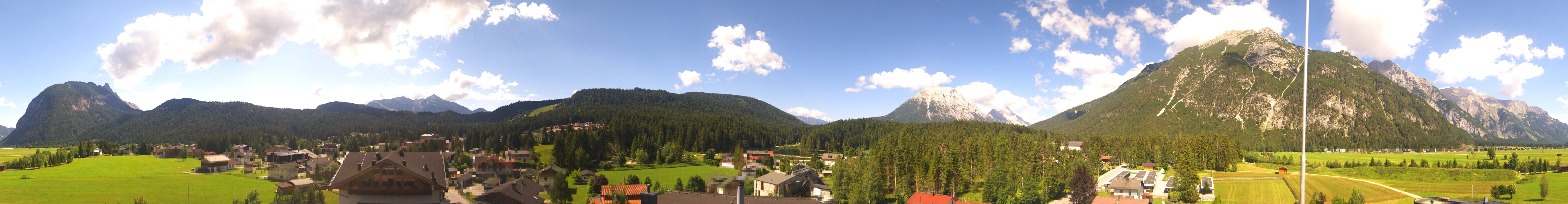Archived image Webcam Leutasch Panorama