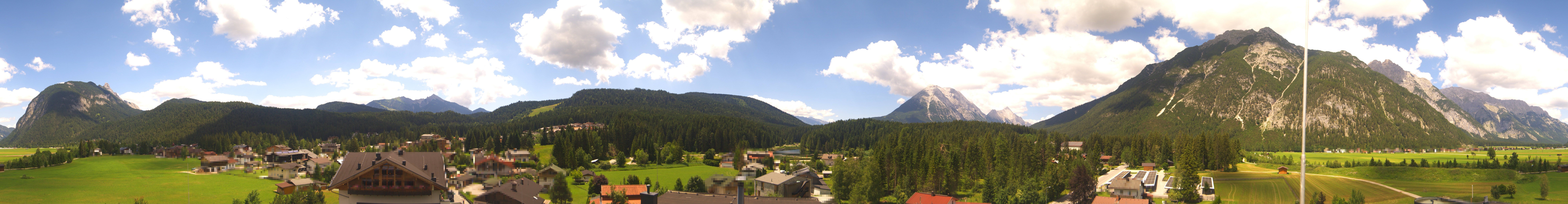 Archived image Webcam Leutasch Panorama
