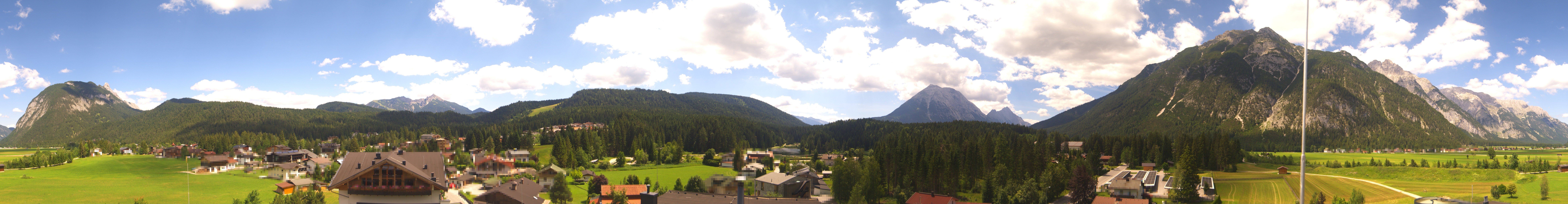 Archiv Foto Webcam Rundblick Leutasch