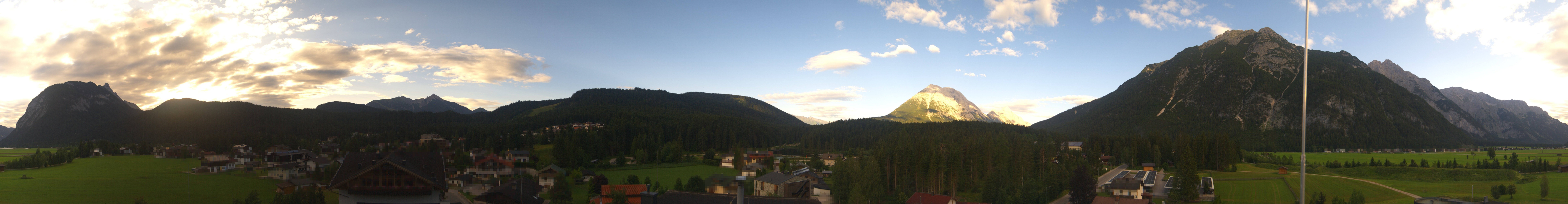 Archiv Foto Webcam Rundblick Leutasch