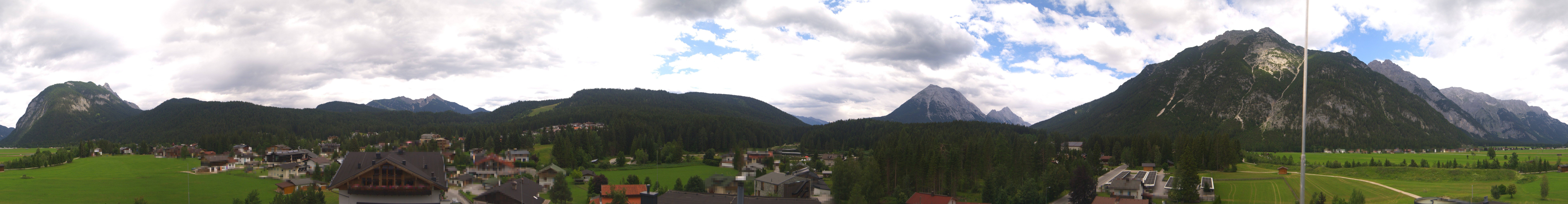 Archiv Foto Webcam Rundblick Leutasch