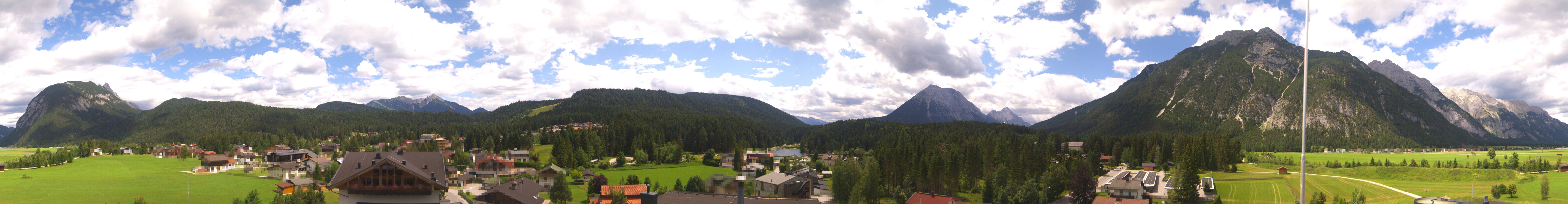 Archiv Foto Webcam Rundblick Leutasch