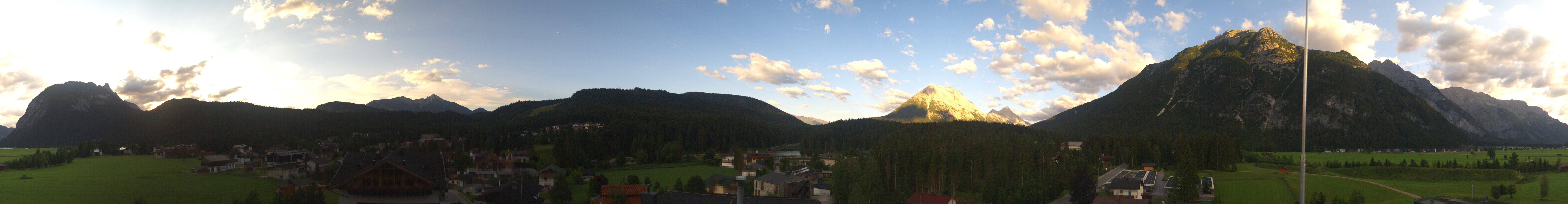 Archiv Foto Webcam Rundblick Leutasch