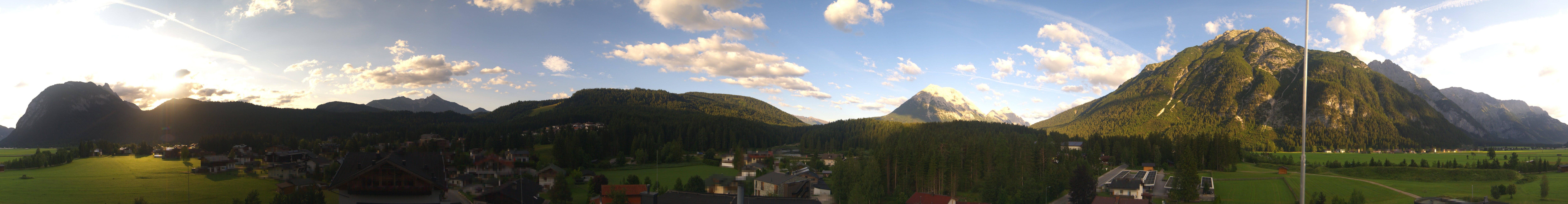 Archiv Foto Webcam Rundblick Leutasch