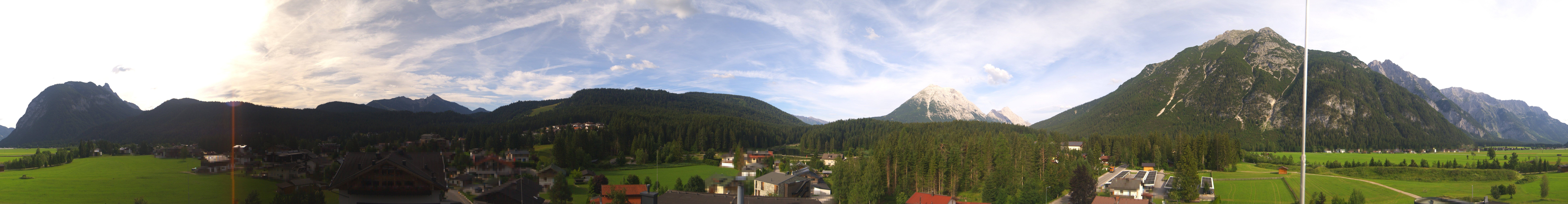 Archiv Foto Webcam Rundblick Leutasch