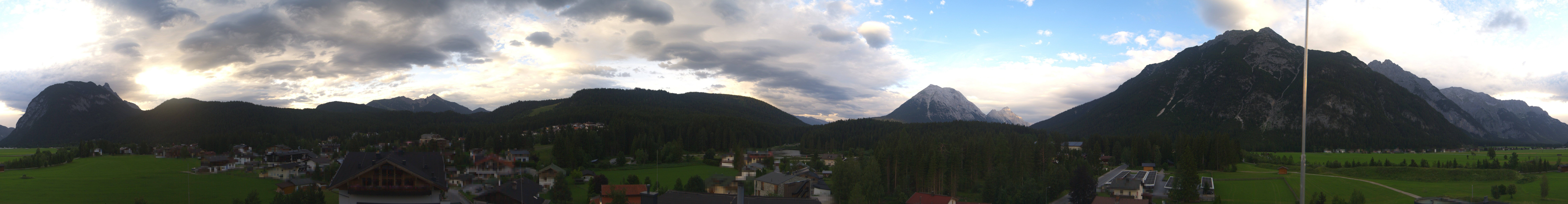 Archiv Foto Webcam Rundblick Leutasch