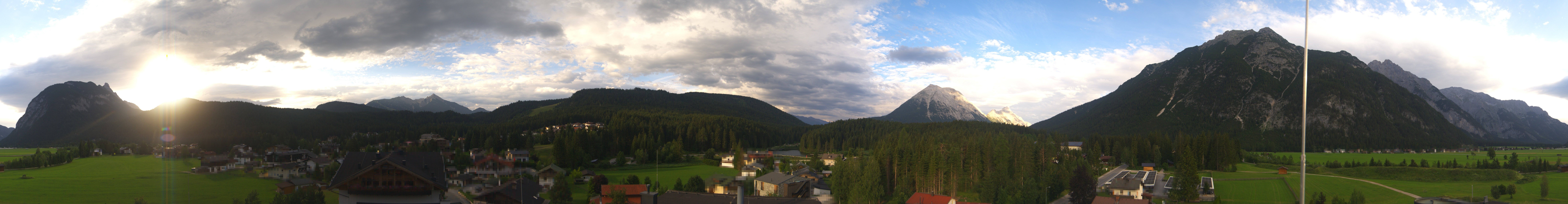 Archiv Foto Webcam Rundblick Leutasch