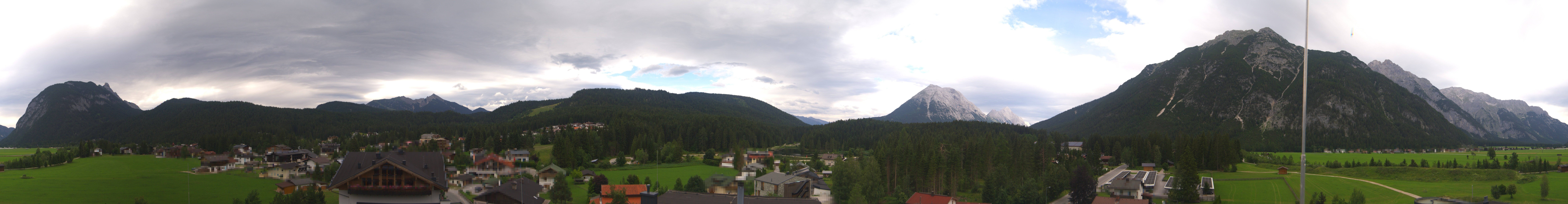 Archiv Foto Webcam Rundblick Leutasch