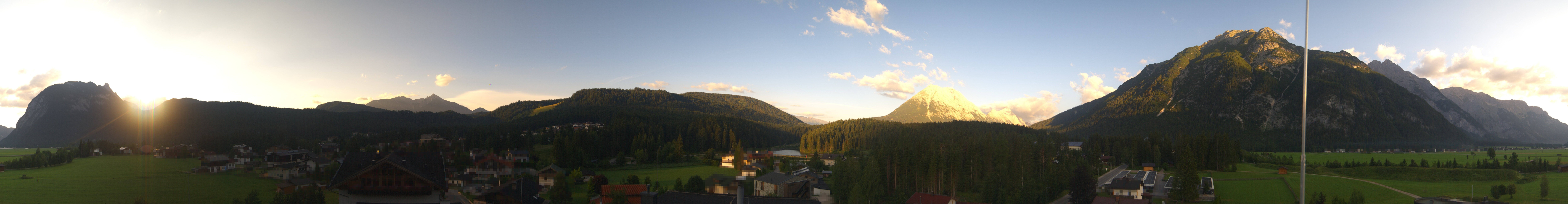 Archived image Webcam Leutasch Panorama